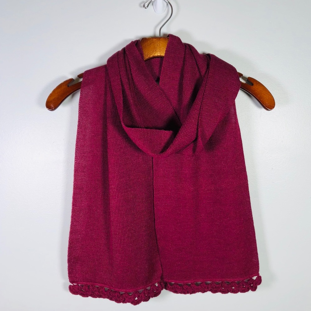 100% Peruvian Alpaca Wool Zia Scarf